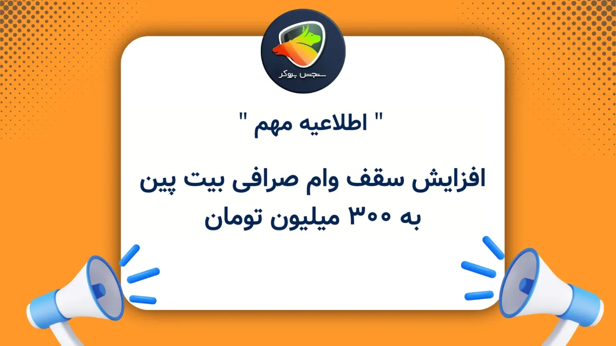 افزایش سقف وام صرافی بیت پین به ۳۰۰ میلیون تومان