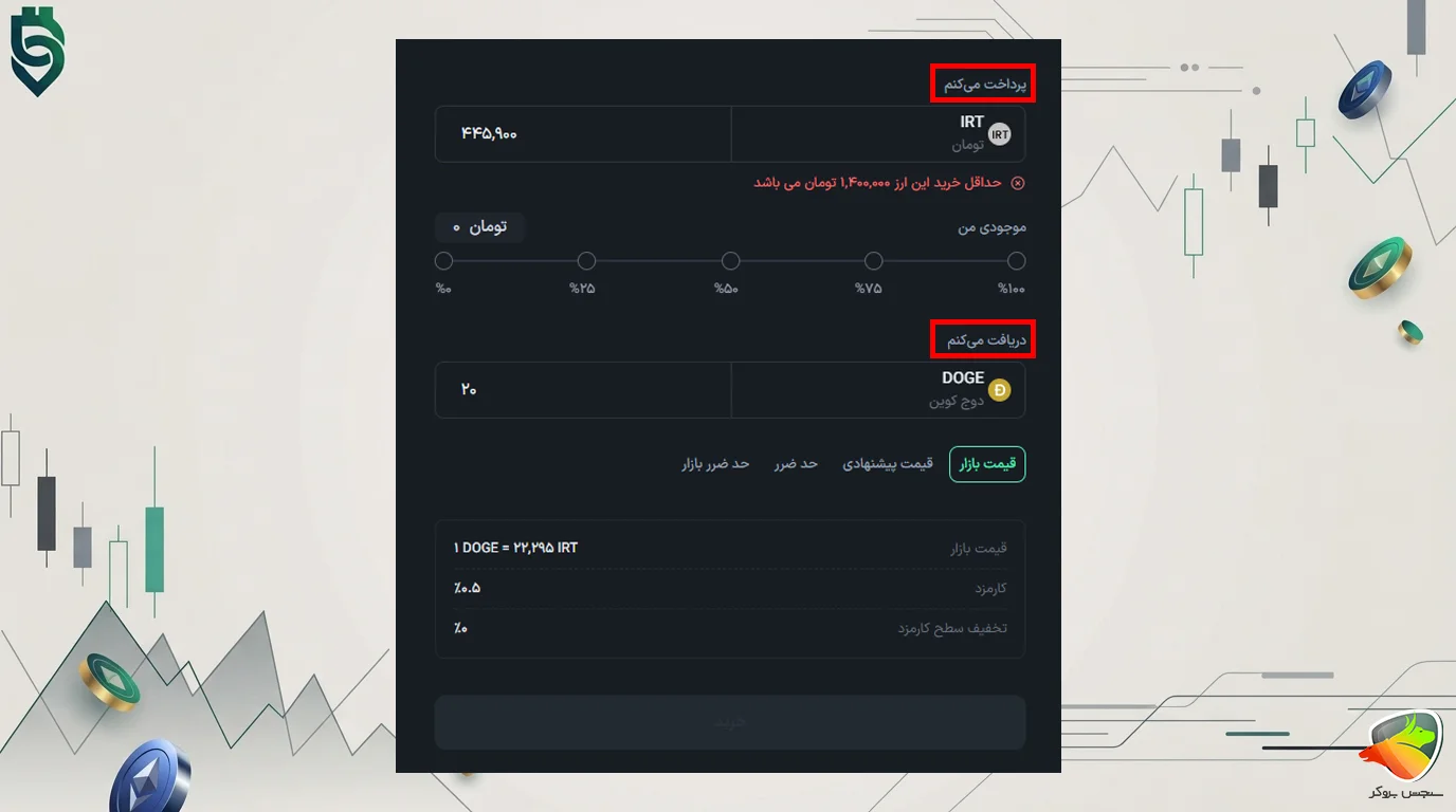 صرافی ارزینجا