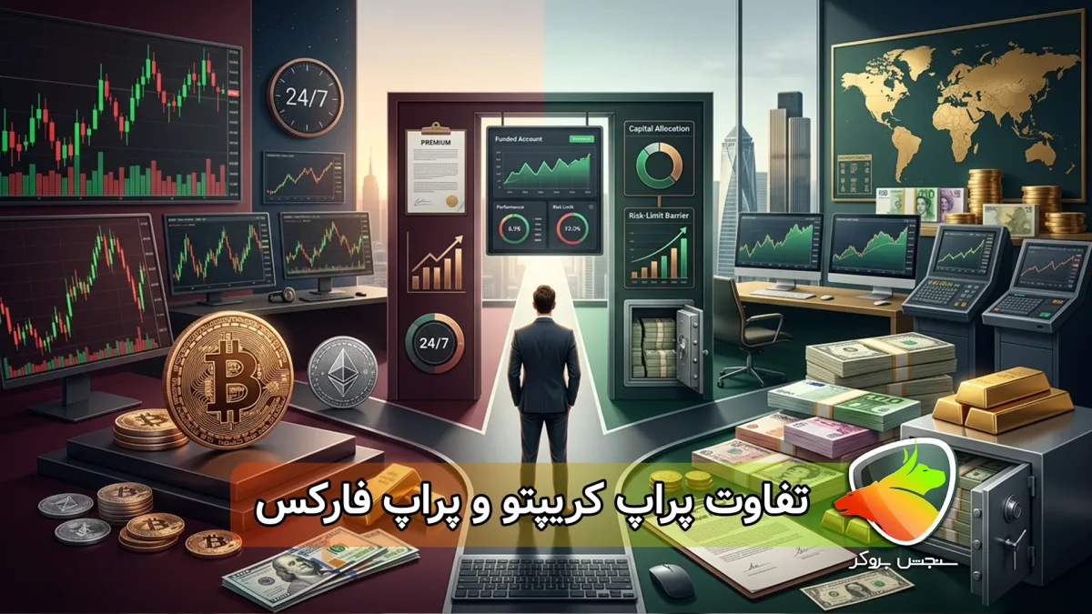 تفاوت پراپ کریپتو و پراپ فارکس چیست؟ کدامیک بهتر است؟