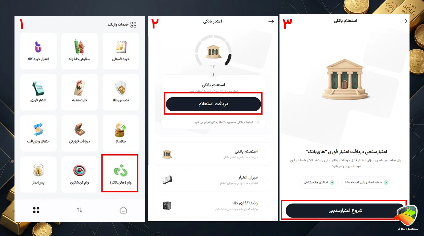 وام وال گلد