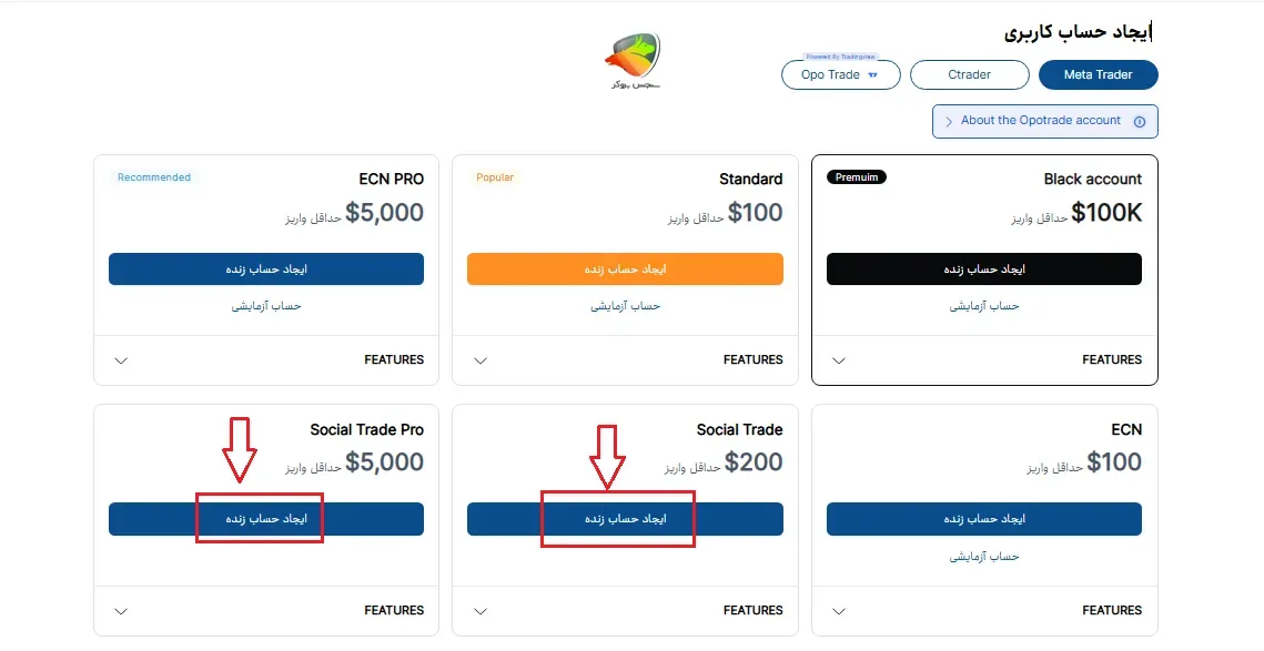 آموزش کپی ترید اوپو فایننس مرحله 4