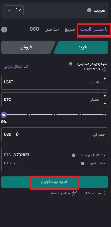 آموزش فیوچرز در صرافی نوبیتکس