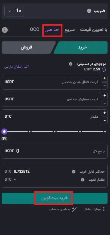 آموزش خرید و فروش فیوچرز در نوبیتکس