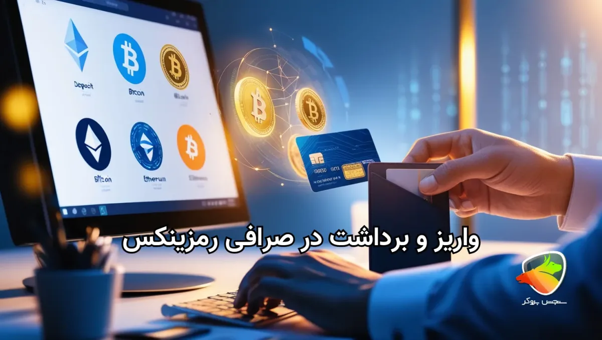 روش های واریز و برداشت رمزینکس