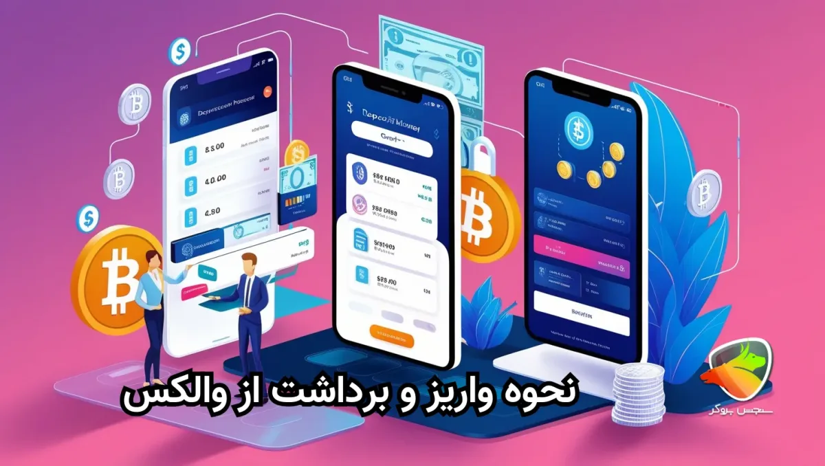 نحوه واریز و برداشت از والکس