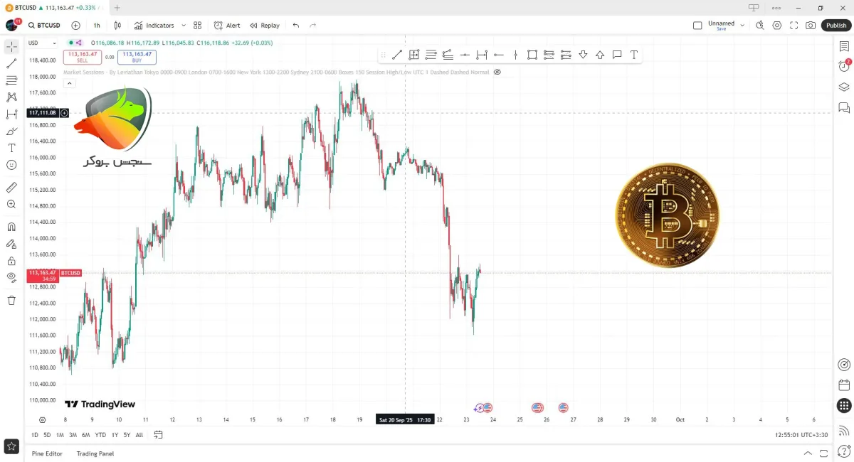 بیت کوین به عنوان بهترین ارز برای ترید ساعتی فارکس
