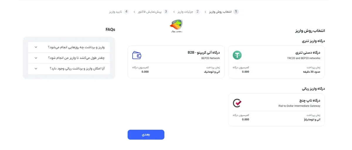 روش‌های واریز و برداشت در بروکر FX24