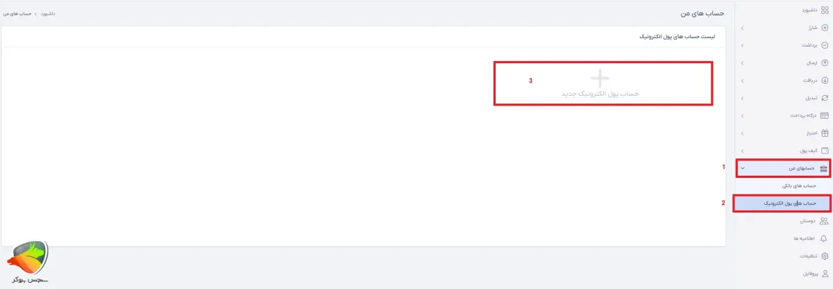 آموزش ساخت کیف پول تتر در تاپ چنج
