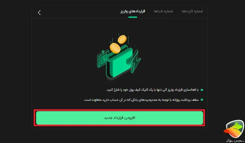 آموزش واریز مستقیم از جمله راه های واریز در بیت پین