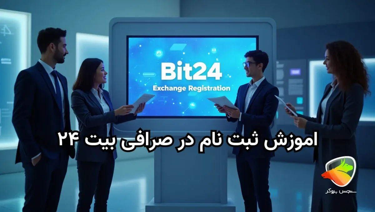 آموزش ثبت نام صرافی بیت ۲۴