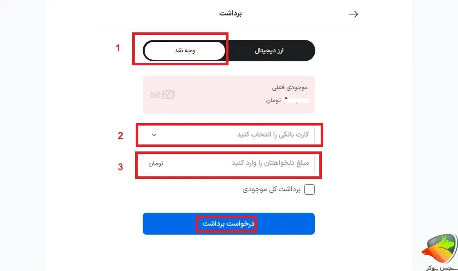 برداشت از بیت ۲۴ چطوریه