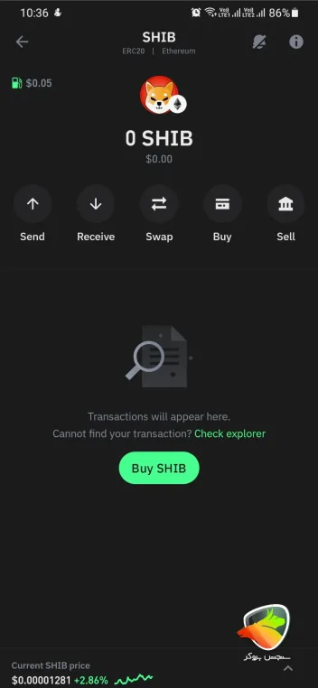 استیک شیبا در تراست ولت