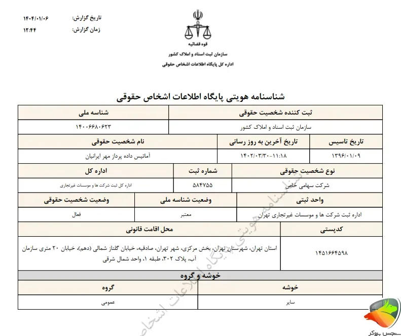 مجوز ثبت شرکت ok exchange صرافی