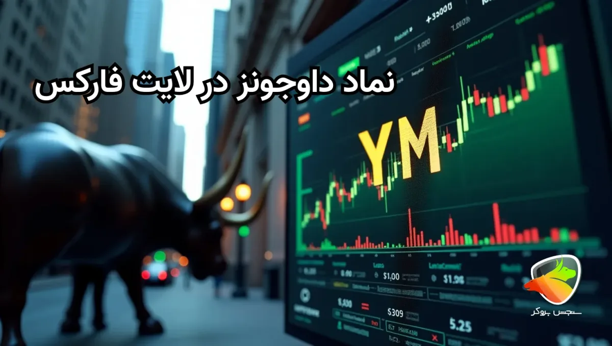 نماد داوجونز در بروکر لایت فارکس