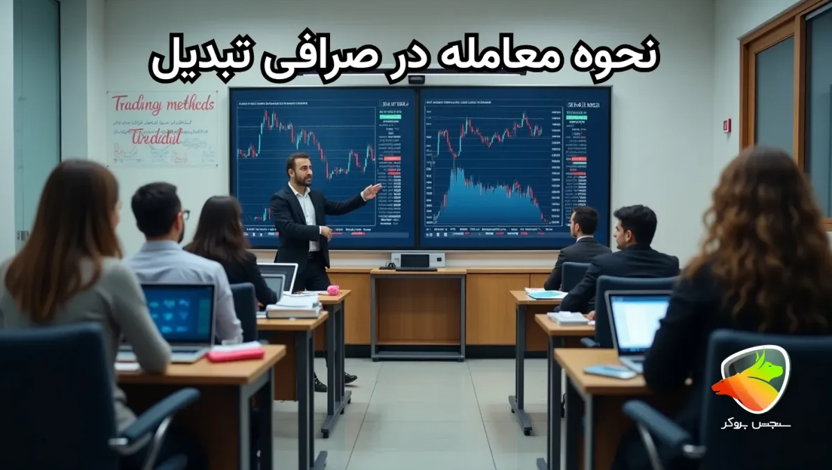 نحوه معامله در صرافی تبدیل