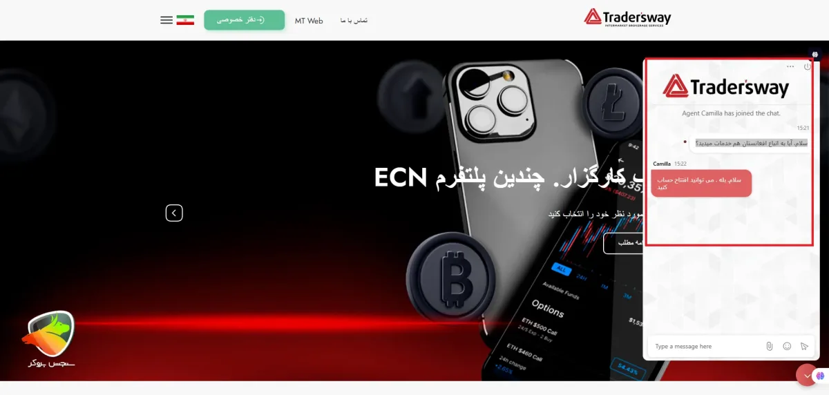 تریدرزوی به عنوان یکی از بهترین بروکر ها در افغانستان