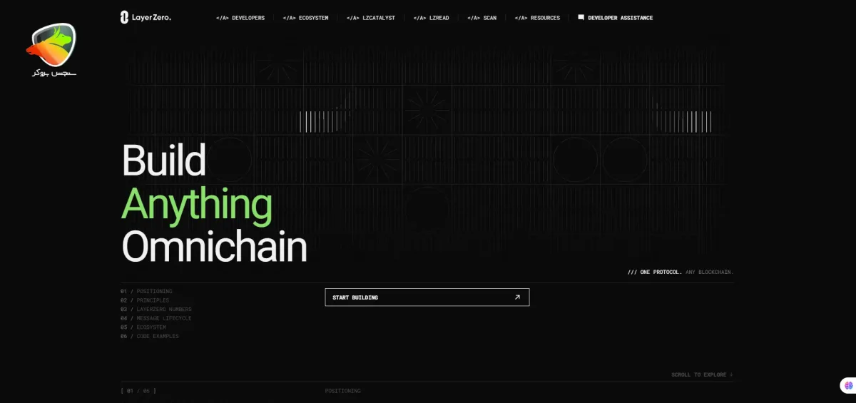 LayerZero برای دریافت ایردراپ رایگان تراست ولت