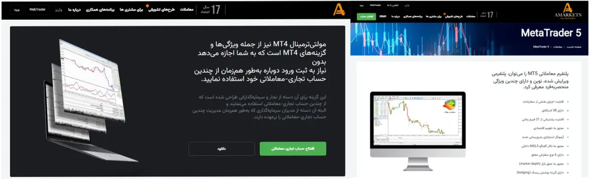 پلتفرمهای آمارکتس