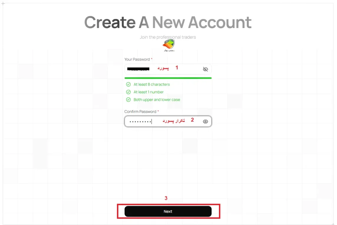 ثبت نام پراپ یونیکورن مرحله 2