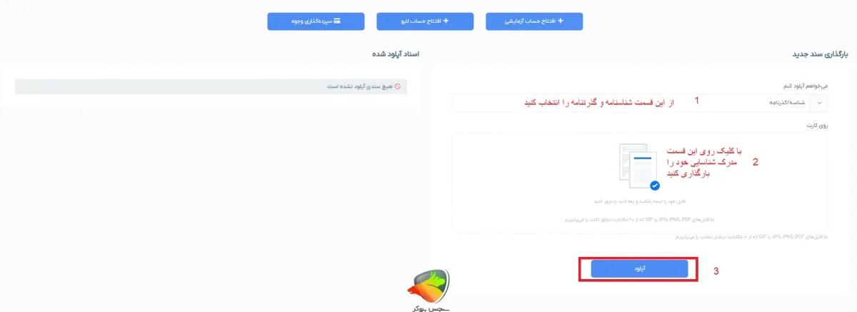 نحوه ثبت نام بروکر ویتاورس مرحله 5