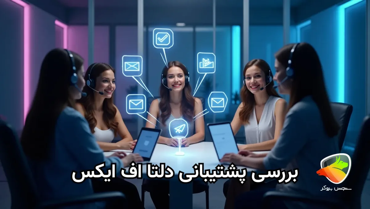 پشتیبانی بروکر دلتا اف ایکس