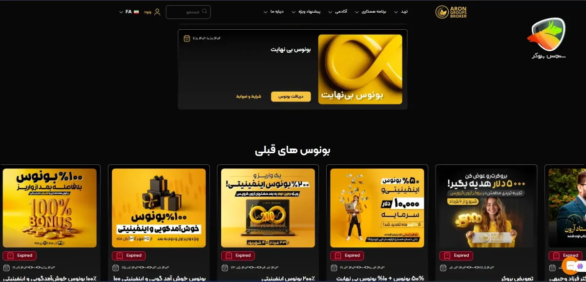 بررسی کلاهبرداری آرون گروپس