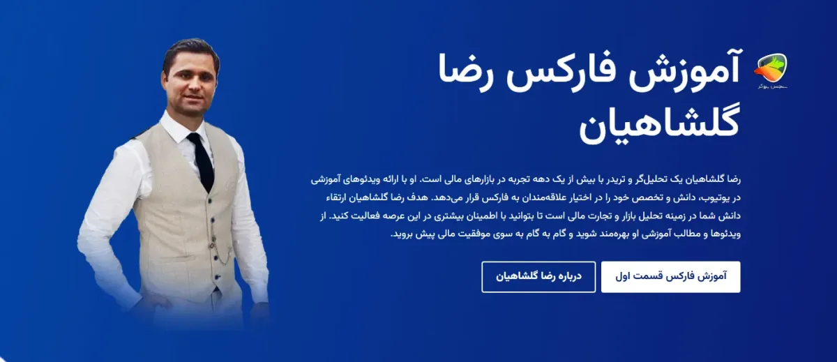 رضا گلشاهیان از اساتید فارکس