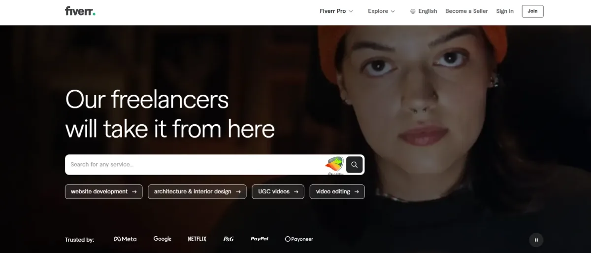 Fiverr برای خرید اکسپرت