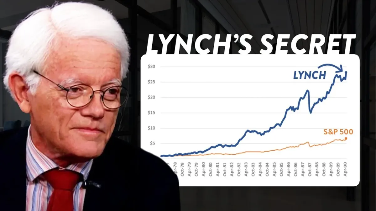 پیتر لینچ (Peter Lynch) از جمله بهترین تریدرهای جهان