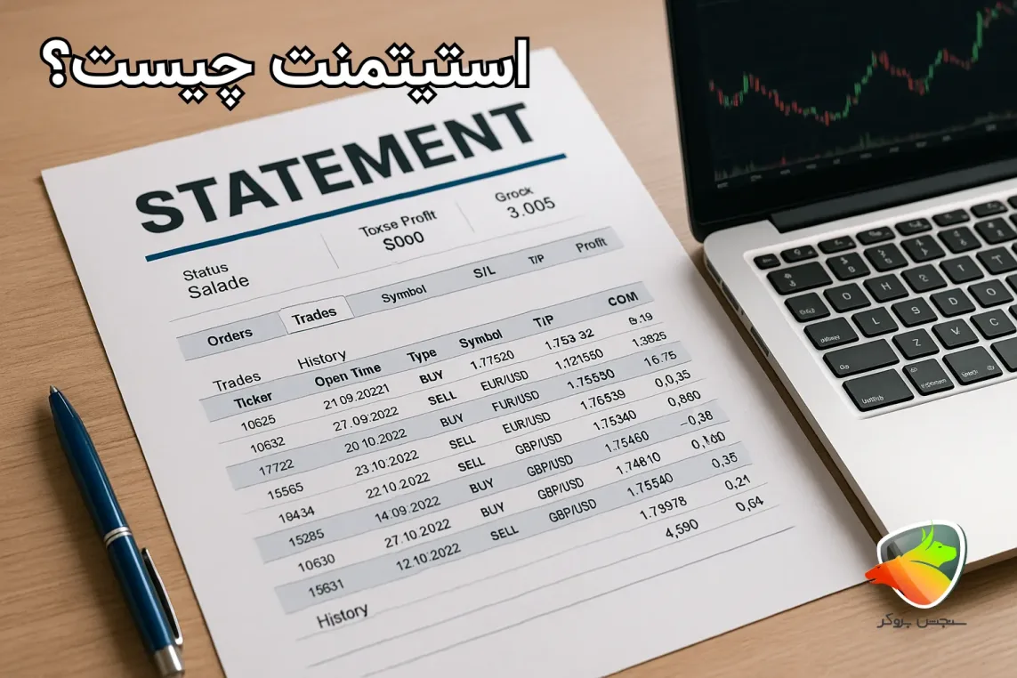 منظور از استیتمنت فارکس(توضیح فاکتورها و معنی استیتمنت)