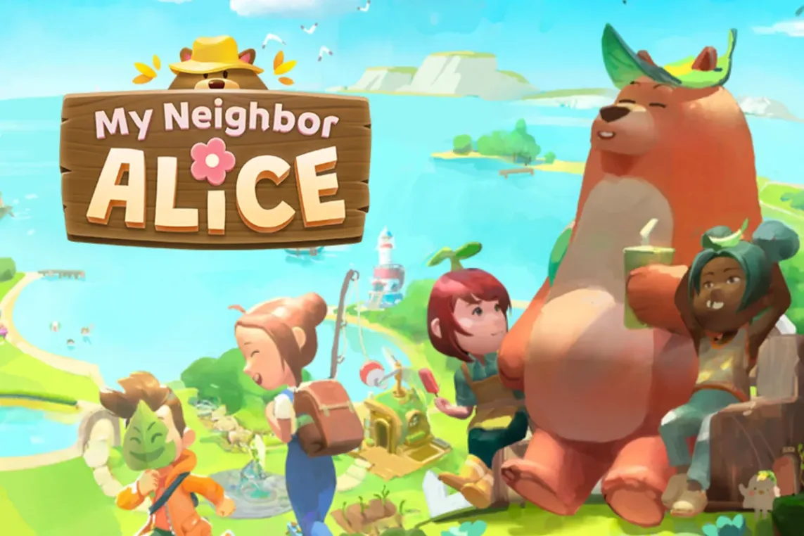 بازی My Neighbor Alice یکی از بازی هایی که به تراست ولت متصل هست