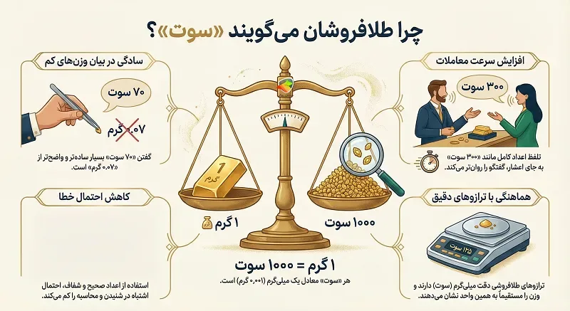 300 سوت چند گرم است