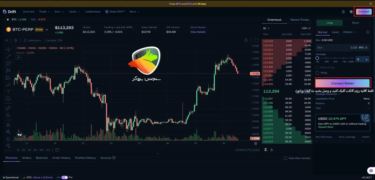 کدام DEX از فیوچرز پشتیبانی می‌کند؟