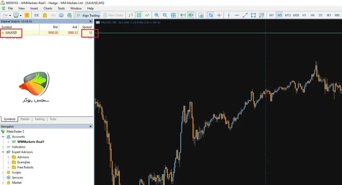 WM Market از جمله بهترین بروکر برای اسکالپ طلا