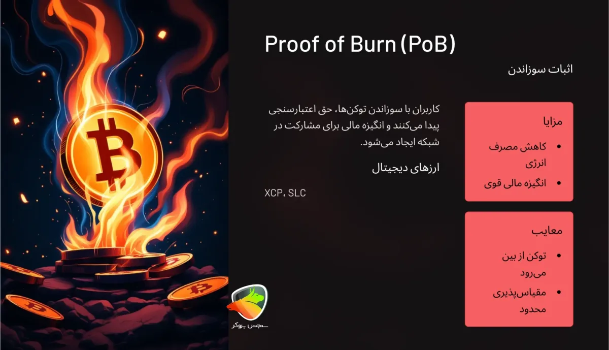 Proof of Burn (PoB) اثبات سوزاندن