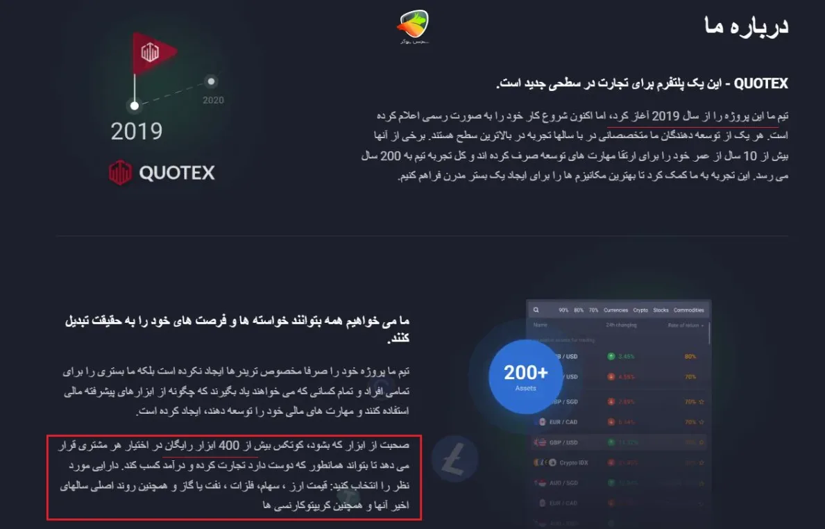 سایت بروکر کوتکس