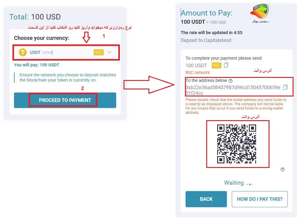آموزش برداشت از کپیتال اکستند