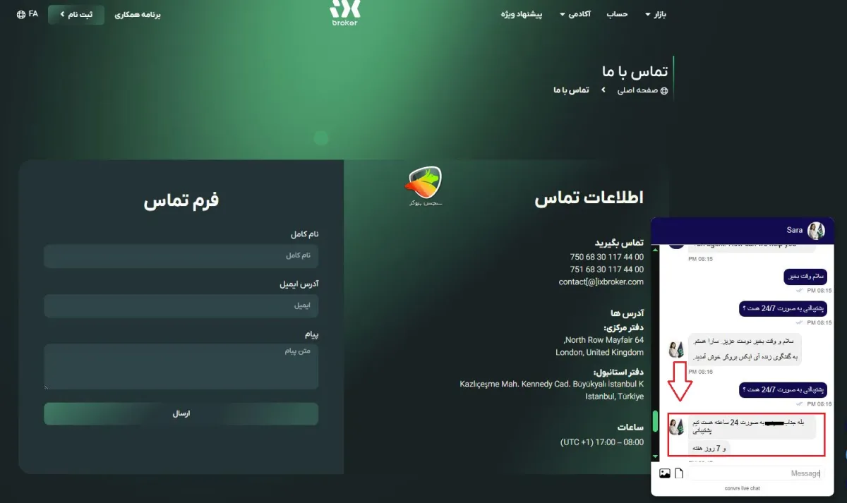 بروکر ای ایکس بروکر