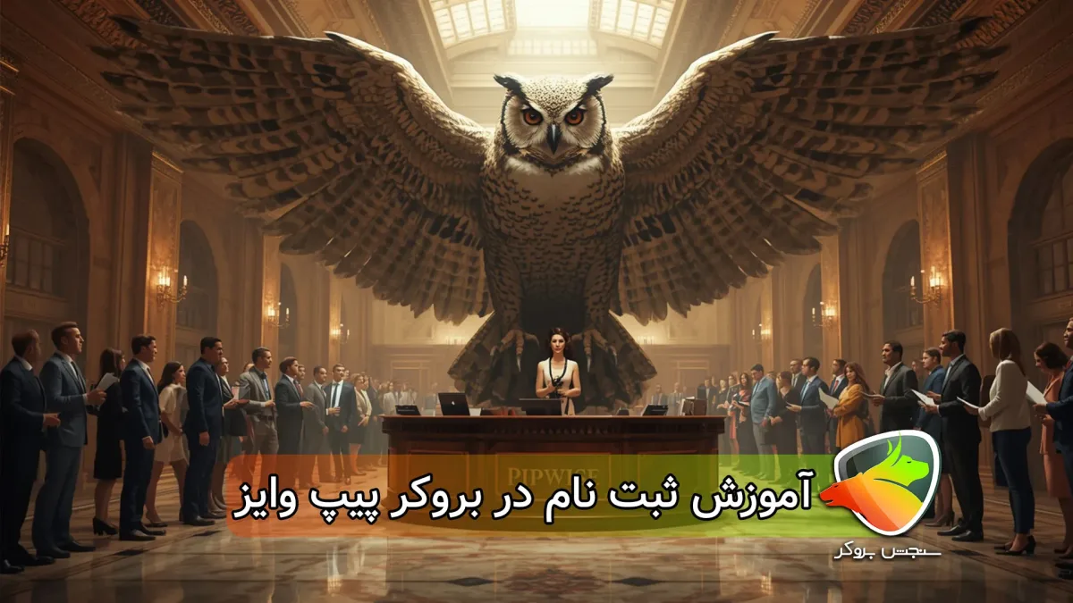 آموزش ثبت نام در بروکر پیپ وایز pipwise