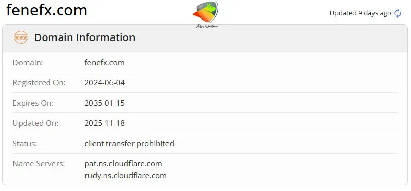 کلاهبرداری فنفیکس fenefx