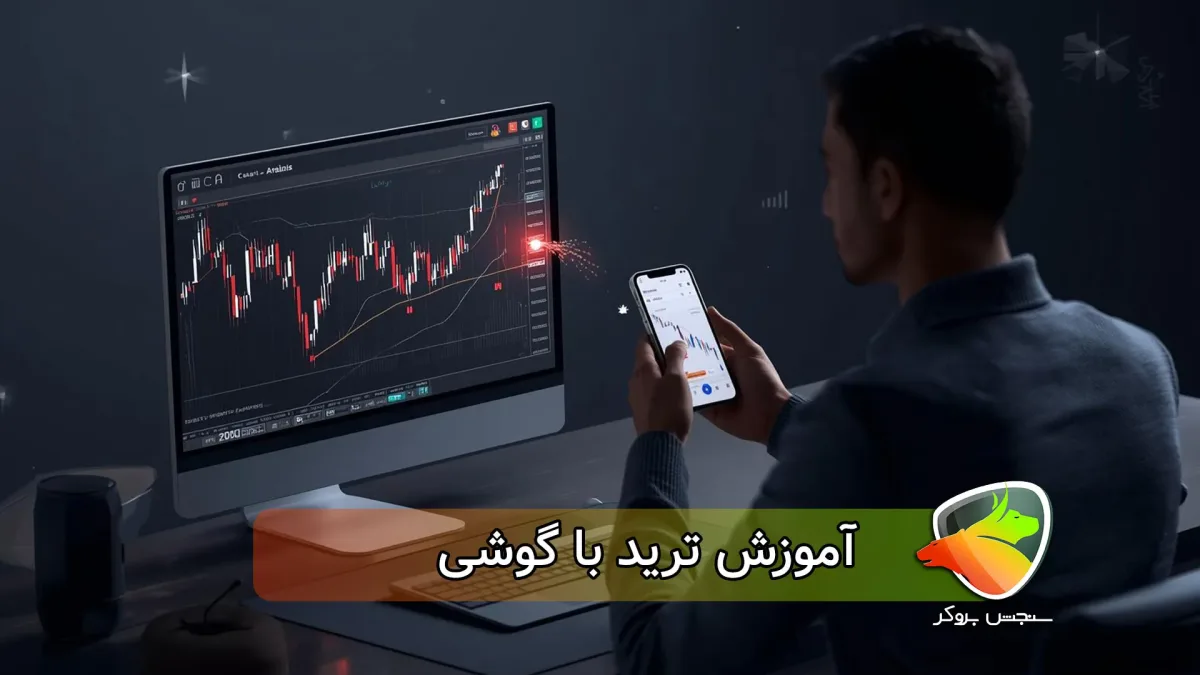 آموزش ترید با گوشی موبایل