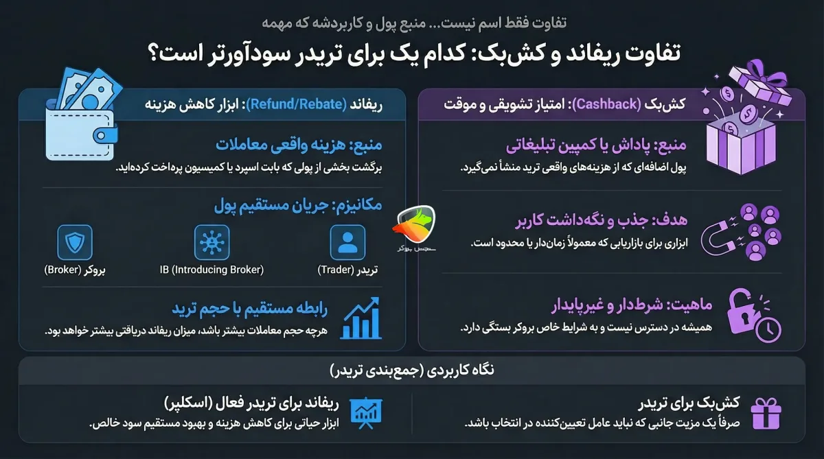 ریفاند حساب چیست 