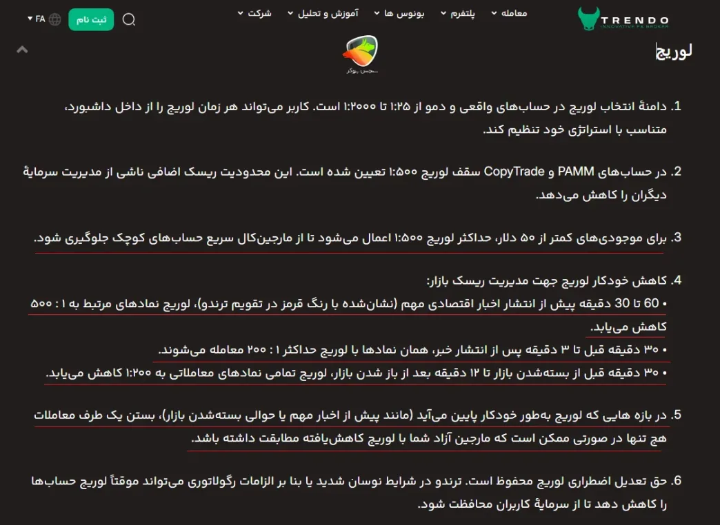 بروکر ترندو کلاهبرداری