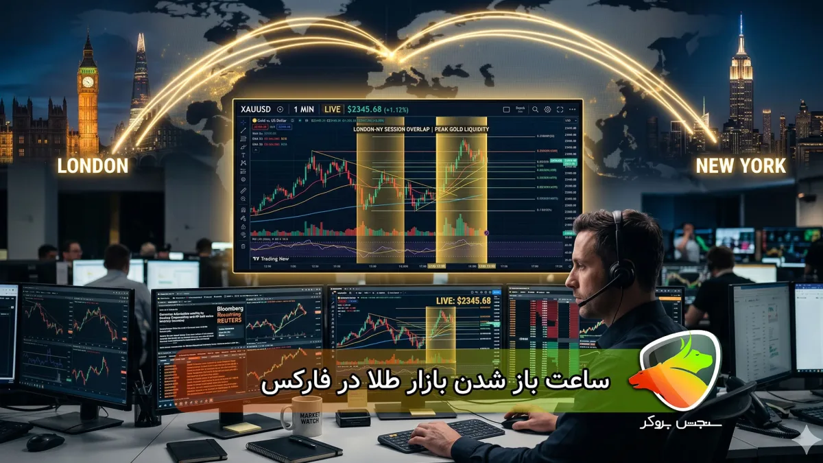ساعت باز شدن بازار طلا در فارکس