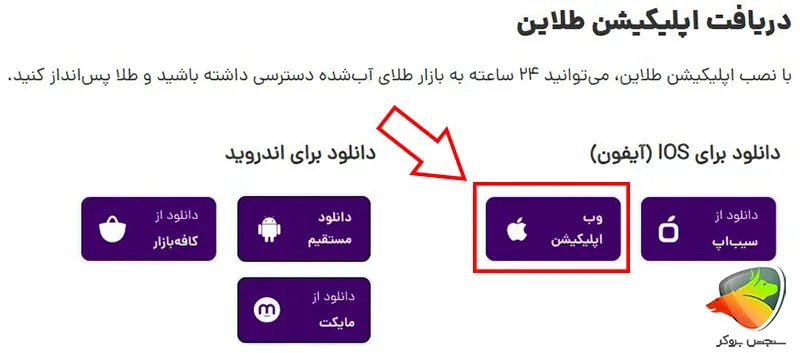 طلاین برای ایفون