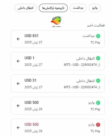 برداشت از الپاری به تاپ چنج