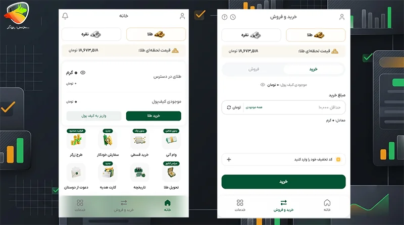 مقایسه میلی گلد با وال گلد و ملی گلد