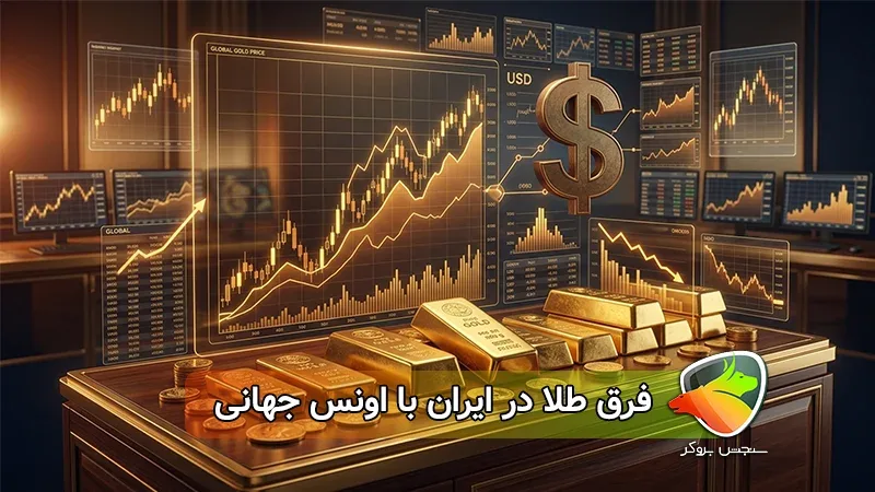 چرا قیمت طلا در ایران با اونس جهانی متفاوت است؟