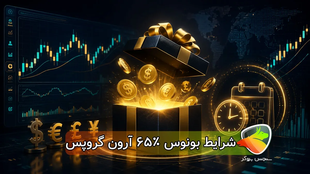 بونوس ۶۵٪ آرون گروپس؛ شرایط، نحوه دریافت و نکات مهم