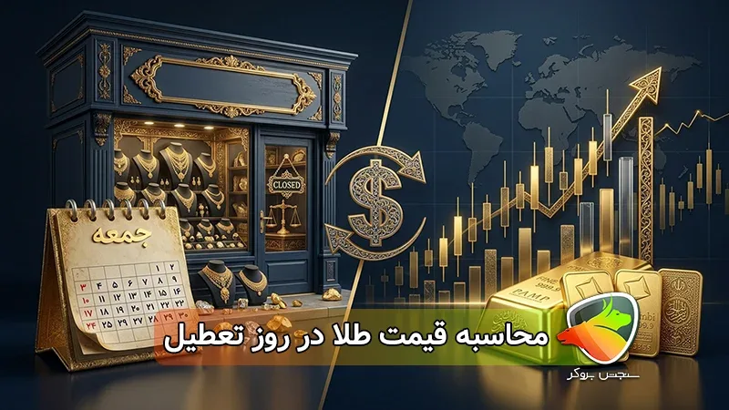 جمعهها قیمت طلا چگونه محاسبه میشود؟ محاسبه قیمت طلا در ایران در روز تعطیل